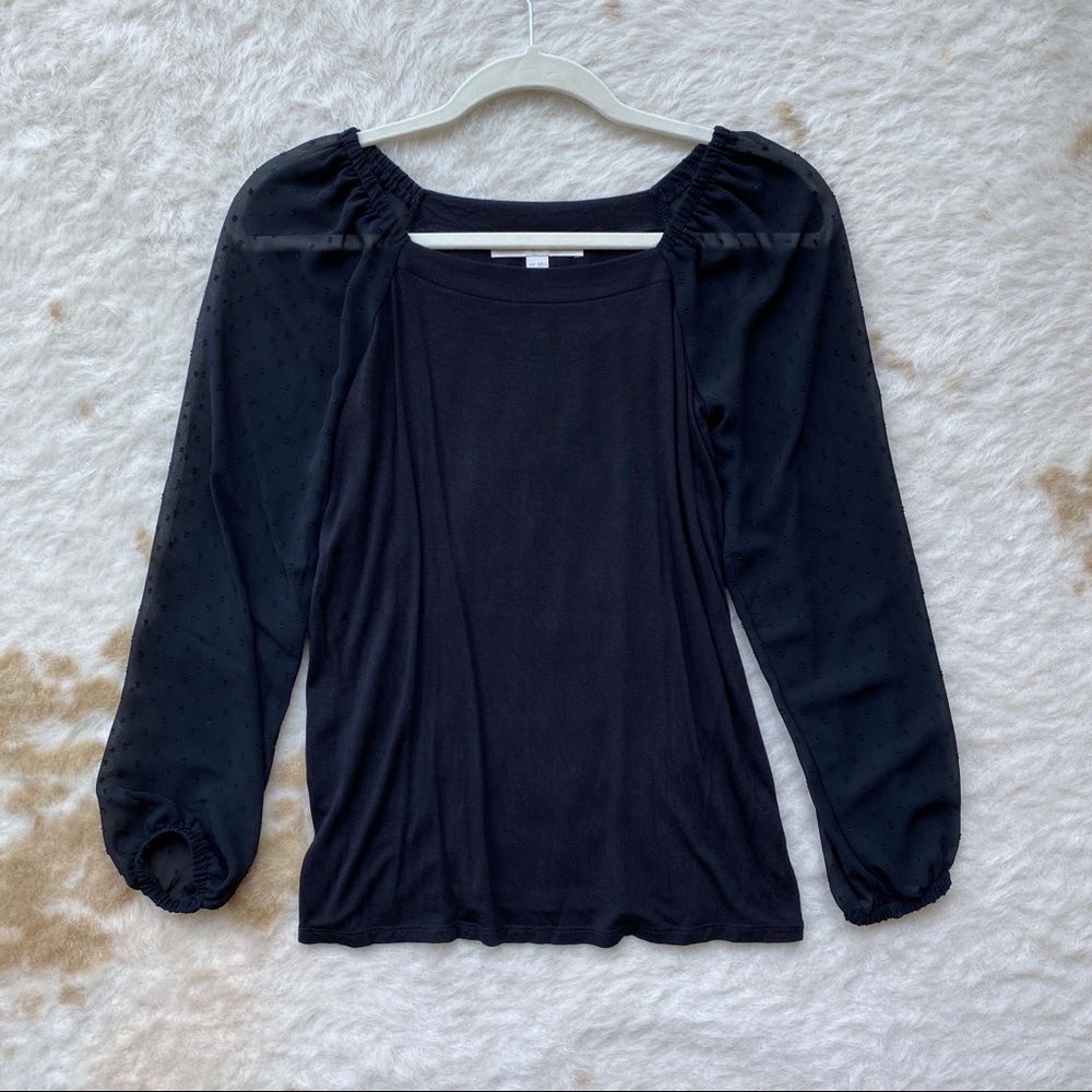LOFT | Swiss Dot Top